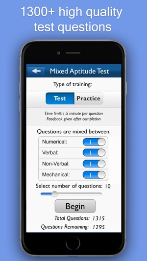 Aptitude Test Trainer