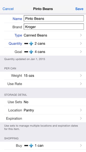 Home Food Storage On The App Store