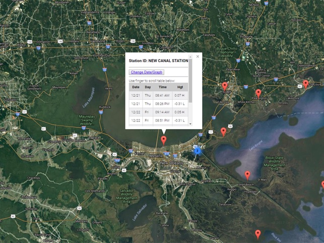 Tide Chart For South Louisiana