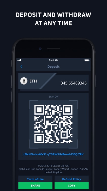 CEX.IO Bitcoin Exchange screenshot-3