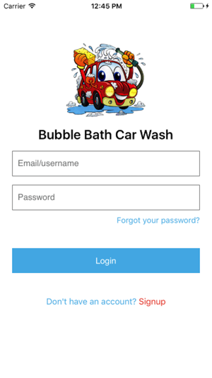 Bubble Bath Car Wash