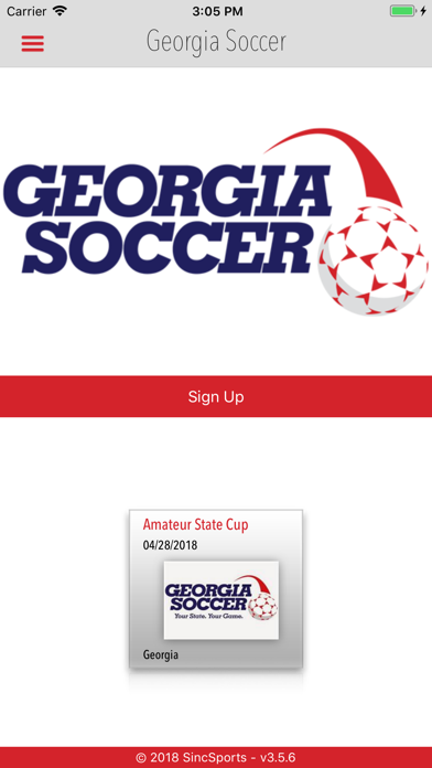 How to cancel & delete Georgia Soccer Tournaments from iphone & ipad 1