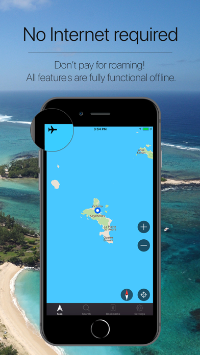 Seychelles Offline Navigation Screenshot 1