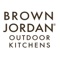 Brown Jordan Outdoor Kitchens stainless steel cabinetry is used to create luxury outdoor kitchens