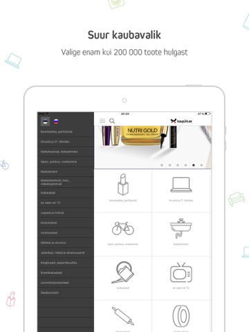Kaup24.ee Mobiilne e-pood screenshot 2