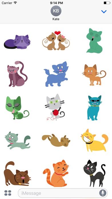 lovely Cats Sticker screenshot 2