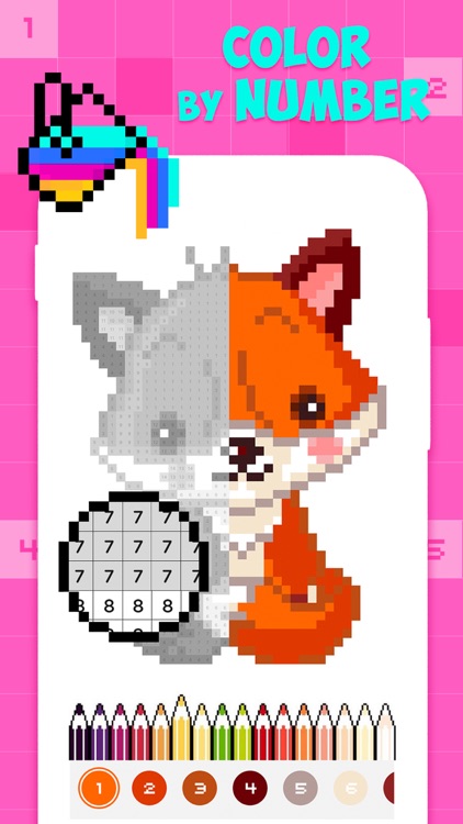 PixPaint - Number Coloring