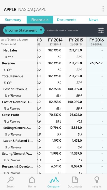 Scout Finance: stock quotes, data, docs & news screenshot-3