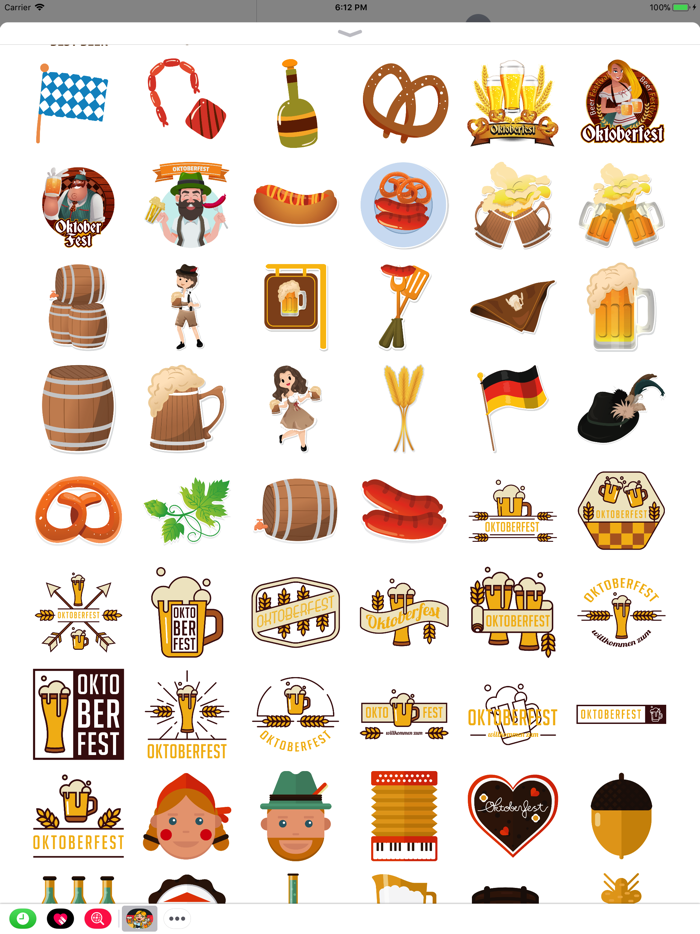 Oktoberfest - Emoji Stickers