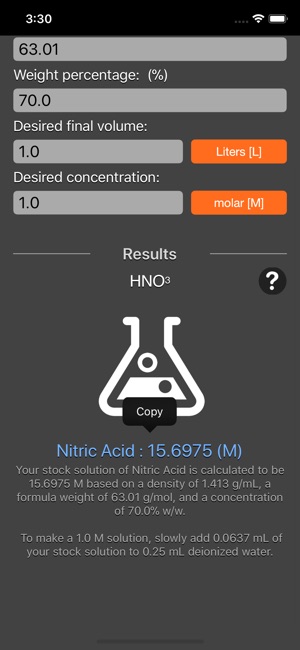 Acid and Base Molarity Calc(圖5)-速報App