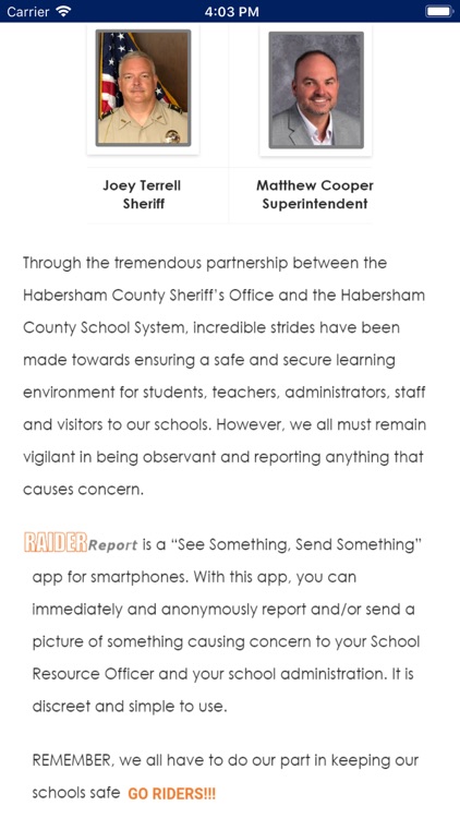 Raider Report App screenshot-3