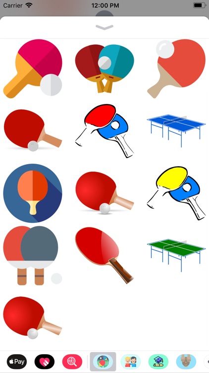 Ping Pong Sticker Pack Fun screenshot-3