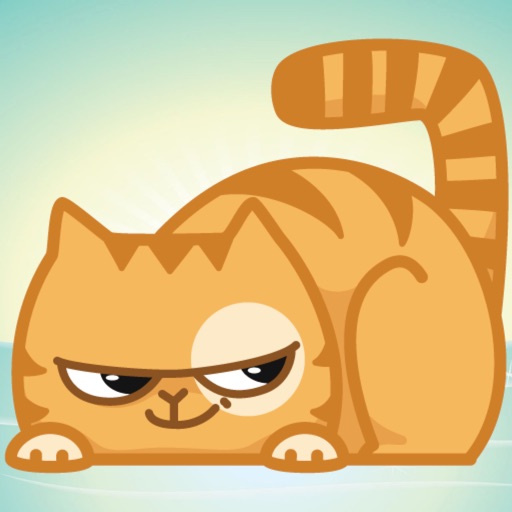 Red Cat! Stickers iOS App