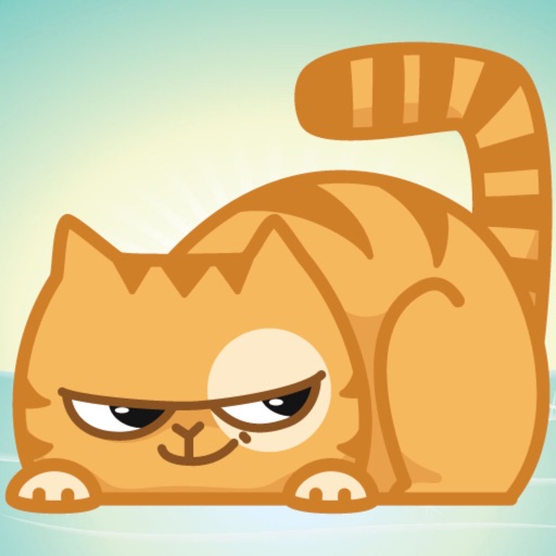 Red Cat! Stickers Icon