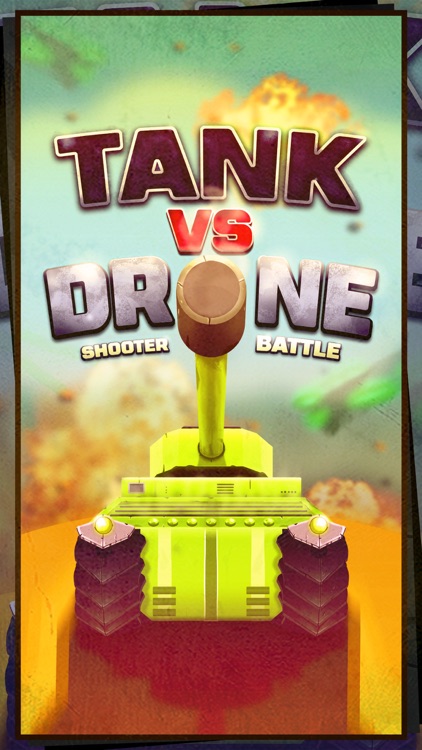 Tank vs Drone Shooter Battle