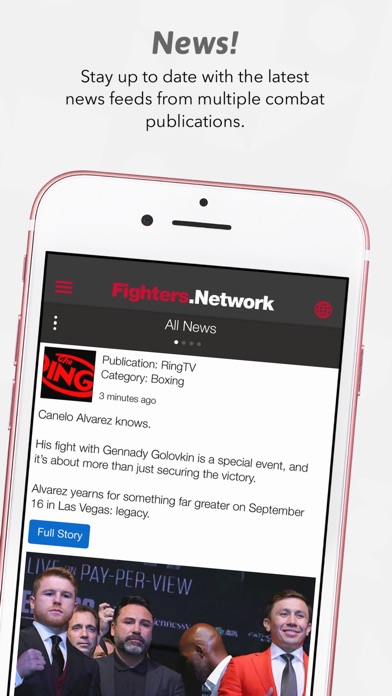 Fighters.Network screenshot 4