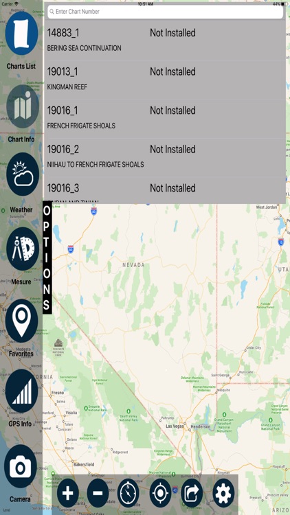 Nevada Marine Charts RNC