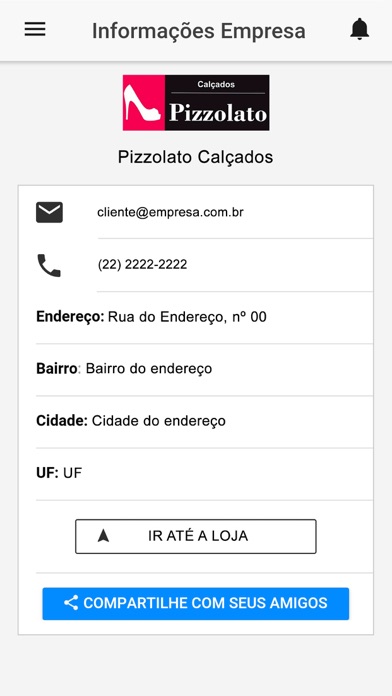 Pizzolato Calçados screenshot 2