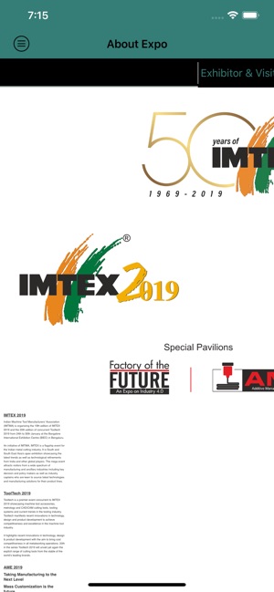 IMTEX 2019 / Tooltech 2019(圖2)-速報App