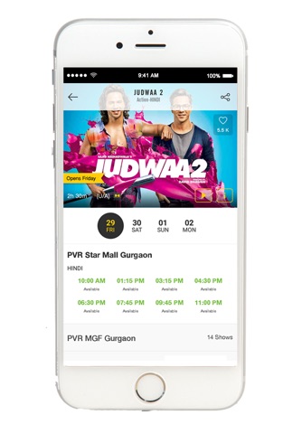 PVR Cinemas - Movie Tickets screenshot 4