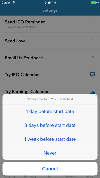 ICO Calendar screenshot-4