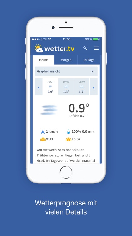 wetter.tv App Schweiz