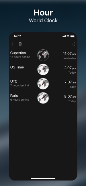 Hour - World Clock by seense(圖1)-速報App