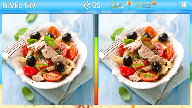 Find out differences - Foods screenshot-3