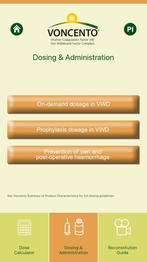 Voncento Dosing Calculator(圖3)-速報App