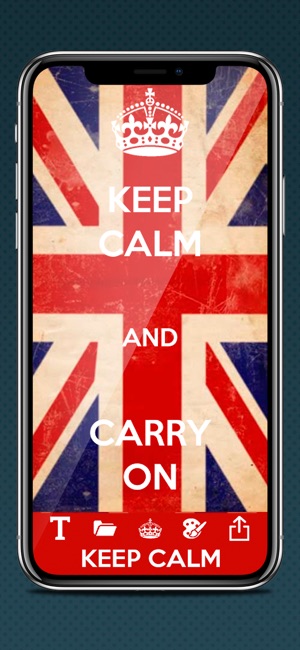 Keep calm and carry on maker(圖1)-速報App