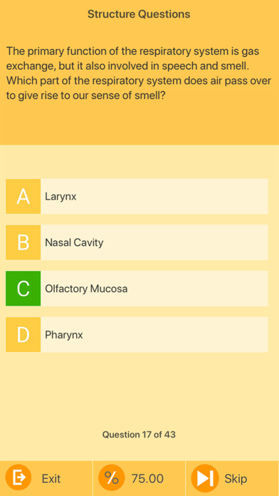 Respiratory System Quizzes screenshot 3