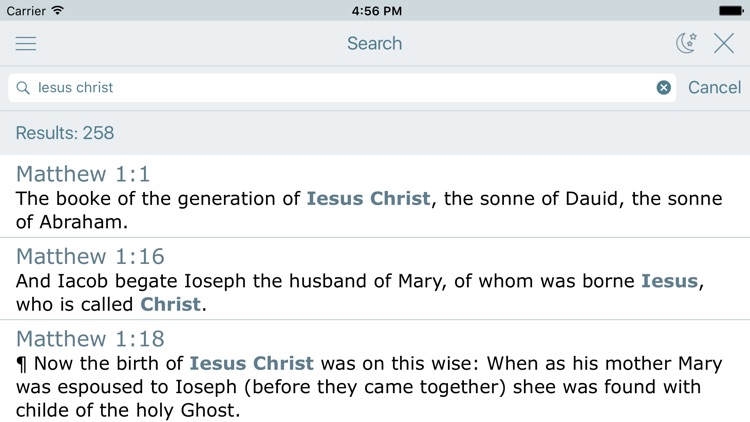 1611 King James Bible Version screenshot-3
