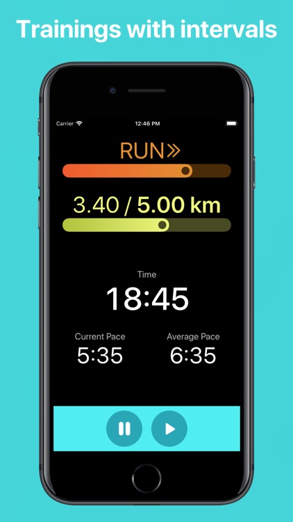 5K Run - Walk run tracker