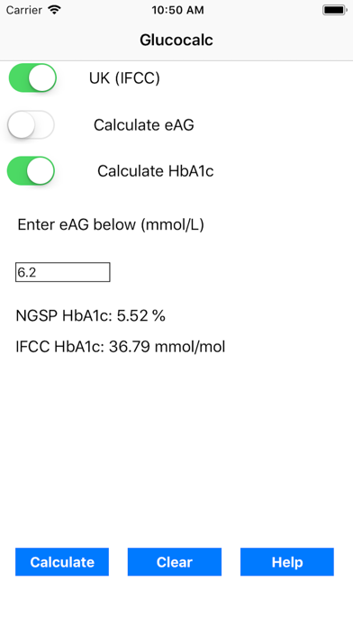 Glucocalc Glucose Calculator screenshot 4