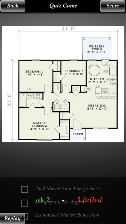 Ranch - Family House Plans screenshot-4