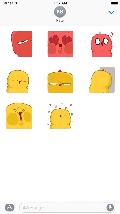 ChickMoji Moving Chicken Emoji screenshot 2