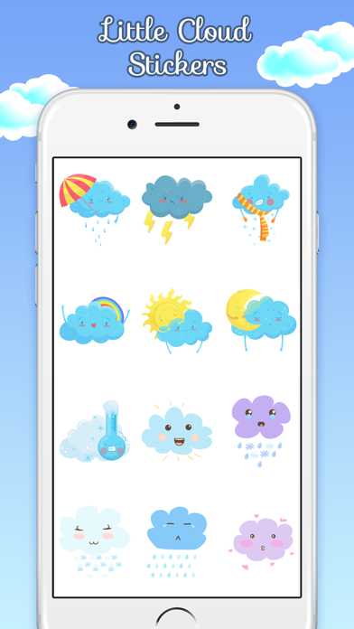 Little Cloud Stickers screenshot 3