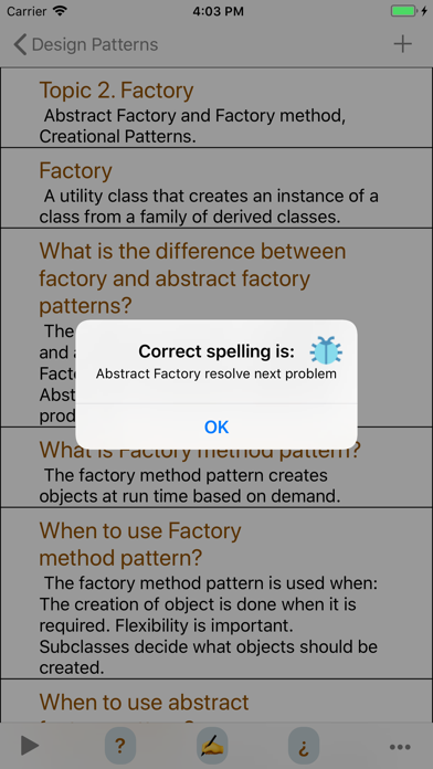 How to cancel & delete Design Patterns Interview from iphone & ipad 4