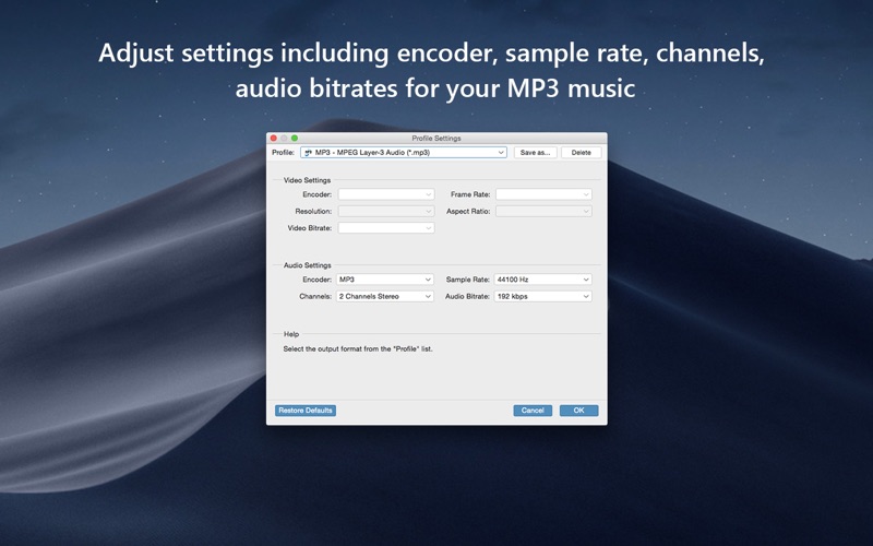 MP3 音频转换软件 Any MP3 Converter   for Mac