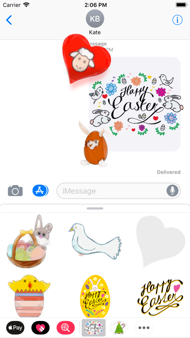 Easter. The stickers screenshot 2