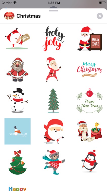 Countdown! Christmas Stickers