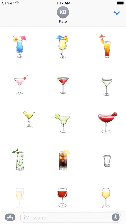 Beverage Drinksmoji Sticker