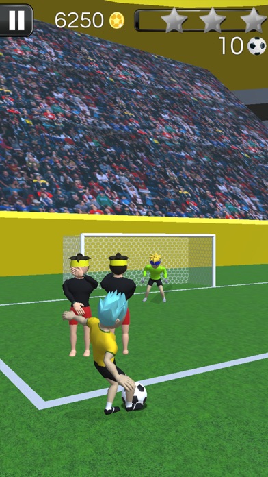 How to cancel & delete Fouls & goals Football – Soccer games to shoot  3D from iphone & ipad 2