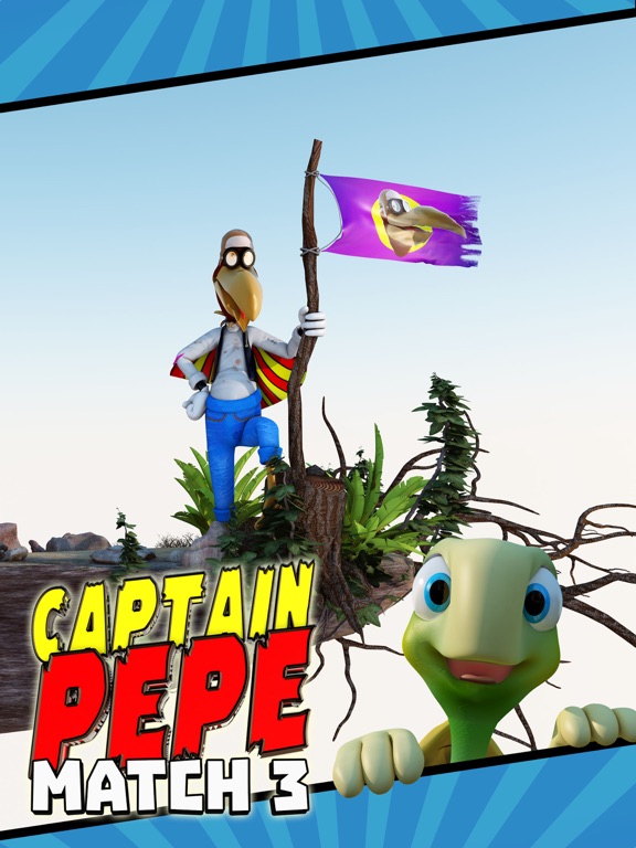 Captain Pepe Match 3 на iPad