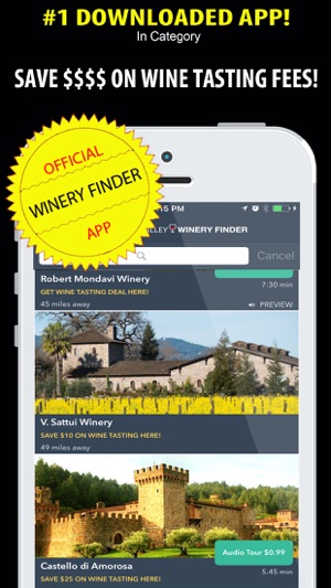 Napa Valley Winery Finder REAL(圖2)-速報App