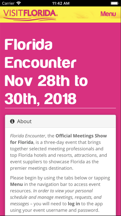 How to cancel & delete 2018 Florida Encounter from iphone & ipad 2