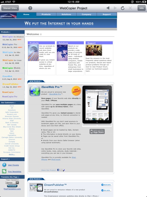 Sites-2-Go HD screenshot-4