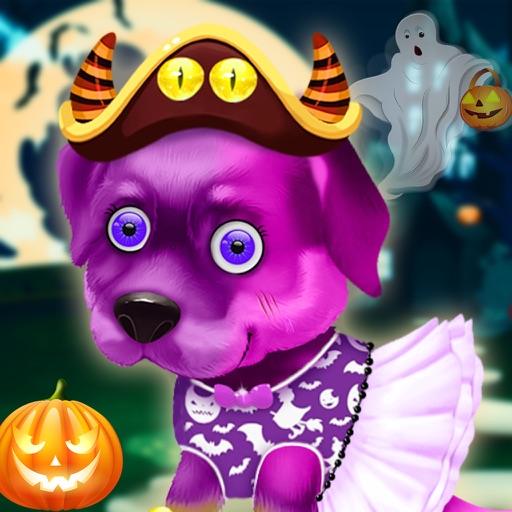 Halloween Pet Day Care Icon