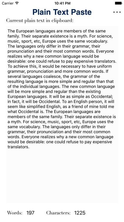 Plain Text Paste screenshot-3