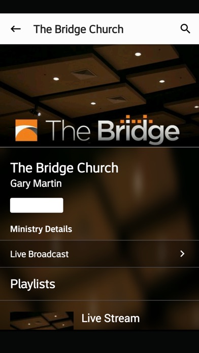 TheBridgeChurch.tv screenshot 2